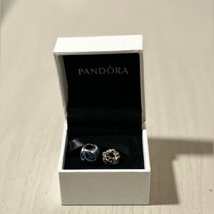 2 PANDORA CHARMS 🎀!! + box